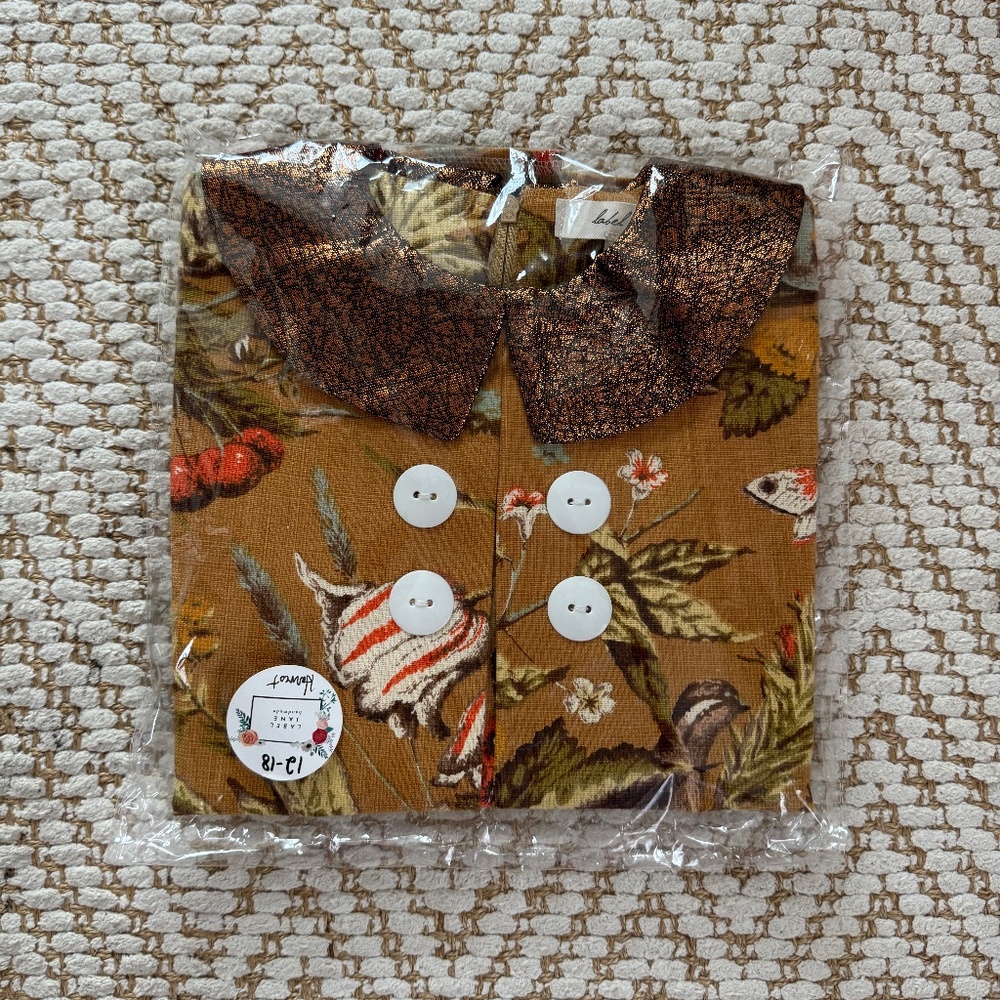 Label Jane, Size 12-18, Harvest Dress, New in packaging